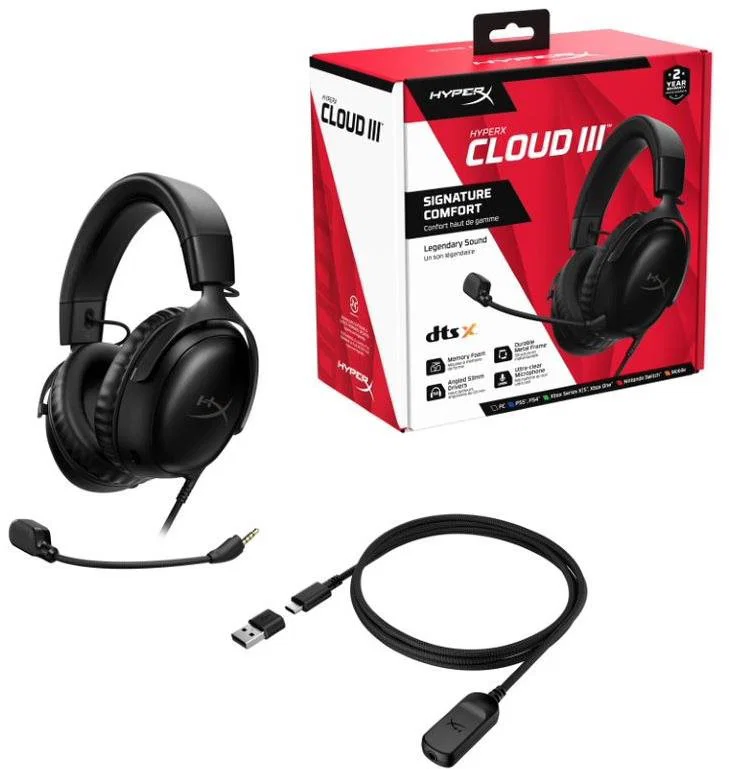 HyperX Cloud III Fejhallgató