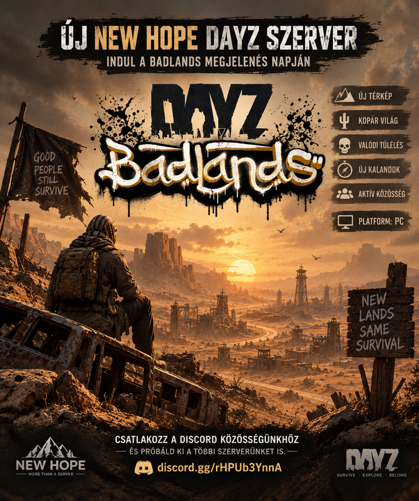 Badlands Nasdara Szerver nyitás!